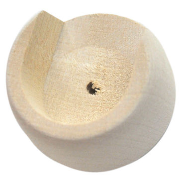 Inspire curtain rod recess bracket  28mm diam d system light wood