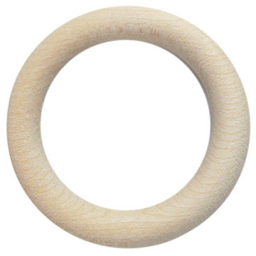 Inspire curtain rings  d28mm system d light oak x10