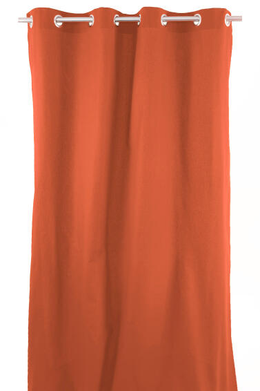 Inspire curtain sunny pumpkin 140x260cm
