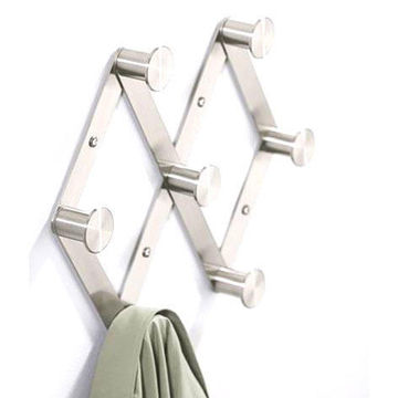 Adjustable Wall Hanger Stainless Steel With 7 Hooks 400X110X40Mm