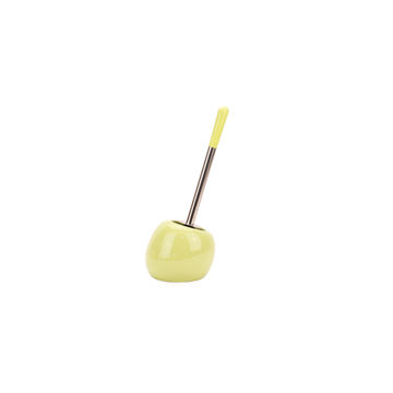 Toilet Brush Holder ceramic SENSEA Legend Lime