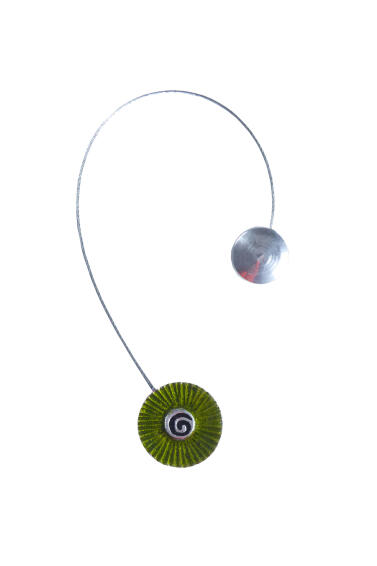 Curtain Tie Back Magnetic Green