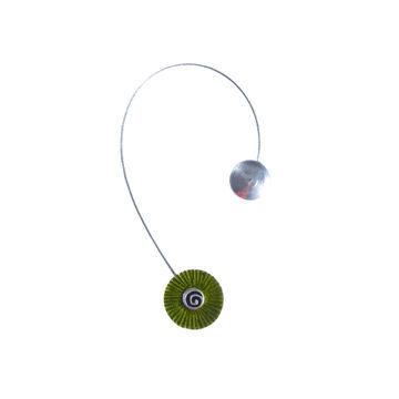Curtain Tie Back Magnetic Green