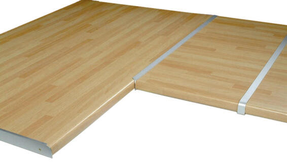Kitchen Countertop Corner Joint L67Cm X W2Cm X H3,8Cm Aluminium