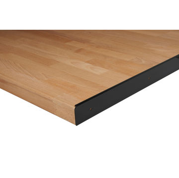 Kitchen Countertop End Trim L67Cm X W3,8Cm Black
