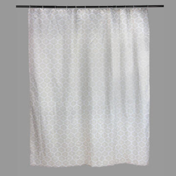 Shower Curtain polyester SENSEA Romantic grey 180X200CM