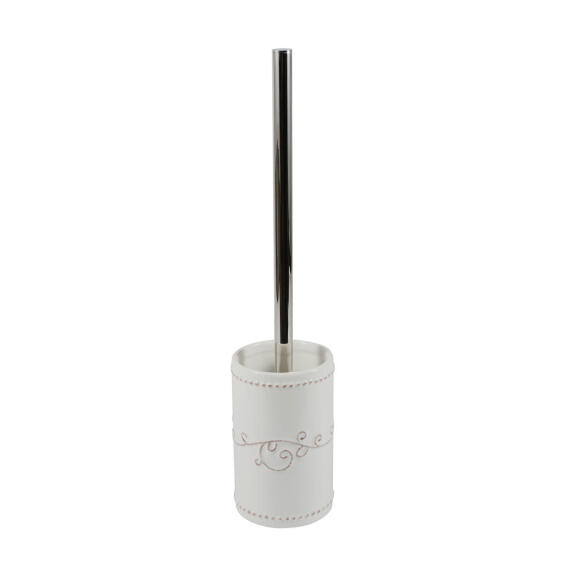 Toilet Brush Holder Ceramic SENSEA Emmy White
