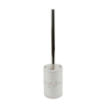 Toilet Brush Holder Ceramic SENSEA Emmy White