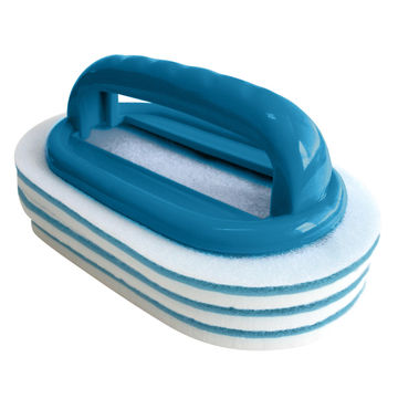 Pool waterline brush NATERIAL with pads