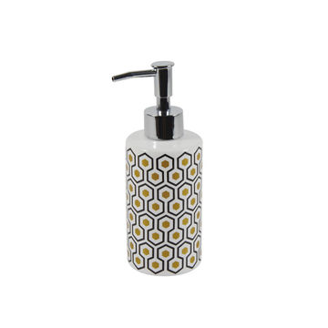 Soap dispenser ceramic SENSEA Carlton white