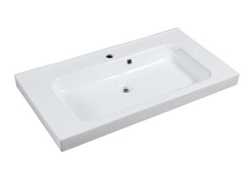 Counter basin ceramic SENSEA Remix 91X485X14CM