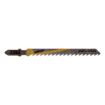 2 Jigsaw blades WOLFCRAFT T-shaft hcs rough cut