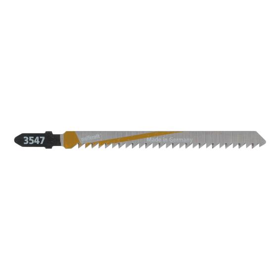 2 Jigsaw blades WOLFCRAFT T-shaft hcs for wood