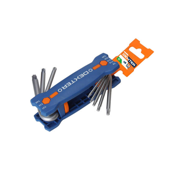 Set Of 8 Torx Keys Dexter 9-40Mm