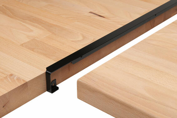 Kitchen Countertop Corner Joint 67X2X3,8 BLACK
