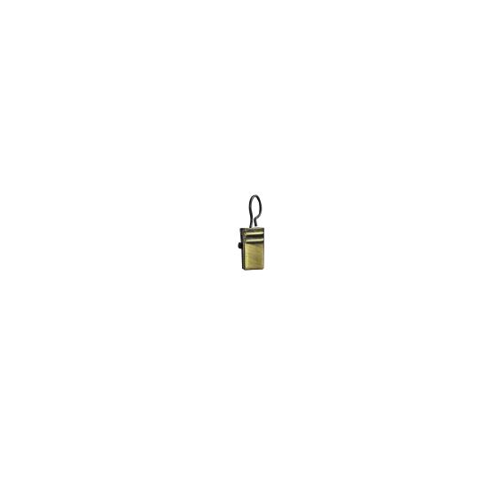 Inspire curtain clips neo antic brass 10pcs 
