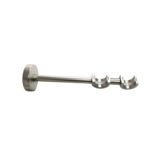 Inspire curtain bracket r d20 kali mat nickel w dble