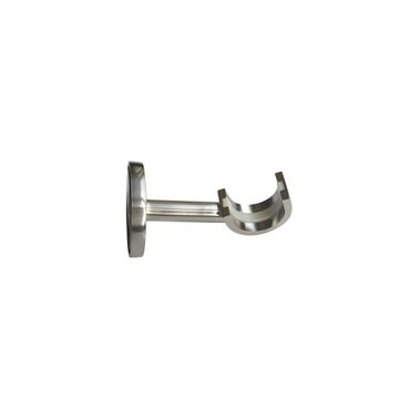 2pc inspire bracket h glam chrome brushed single fix d20 60mm
