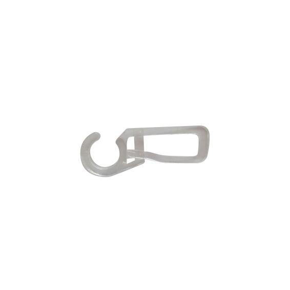 Inspire 10pc plastic curtain hooks d28