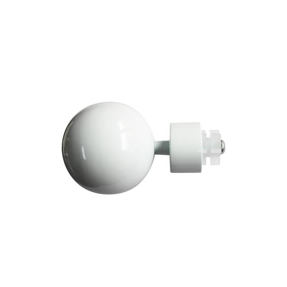 2pcs curtain finals ball maya glossy white d28 inspire