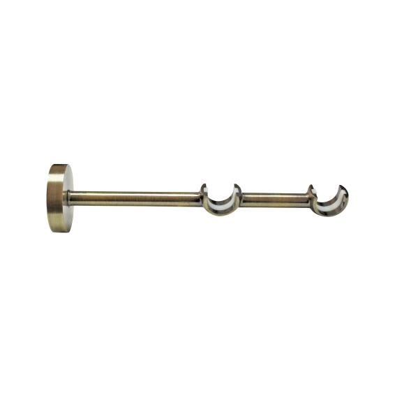 1pc double fix bracket neo antic brass d20 120/ 200mm inspire