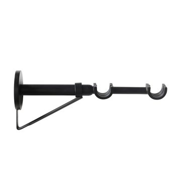 1pc inspire bracket f d28 graph mat black double extendable 135-215/190-270mm