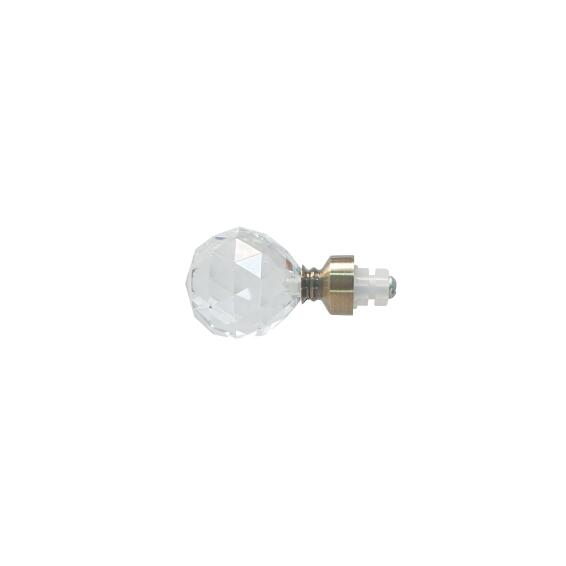 Curtain Finals facet neo antic brass 2pcs d20 inspire