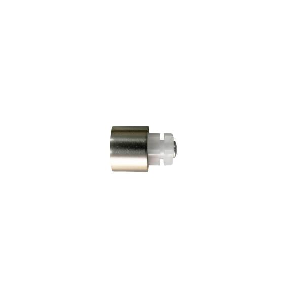 Inspire curtain finals cap d28 kali mat nickel 2pcs in