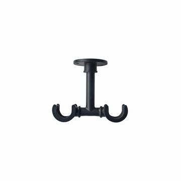 1pc curtain bracket facto mat black c double fix d20 85/70mm inspire