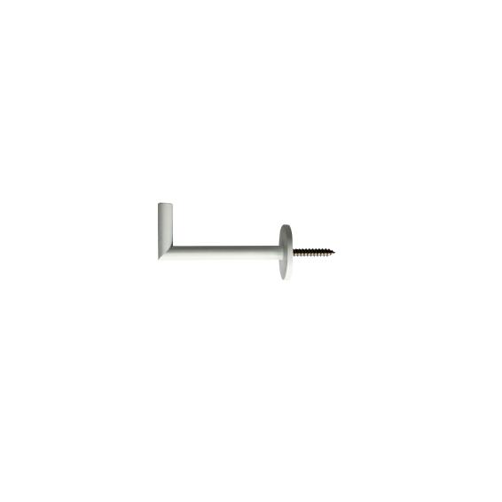 Inspire 2pcs curtain hooks organic mat white 80mm