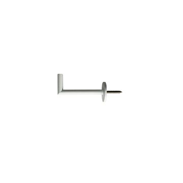 Inspire 2pcs curtain hooks organic mat white 80mm