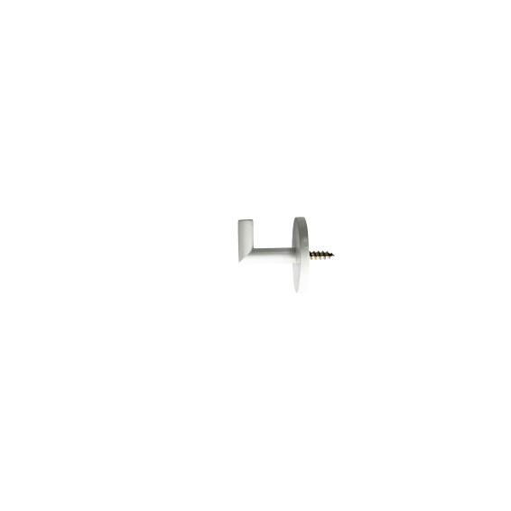 Inspire curtain hooks organic mat white 30mm 2pcs i