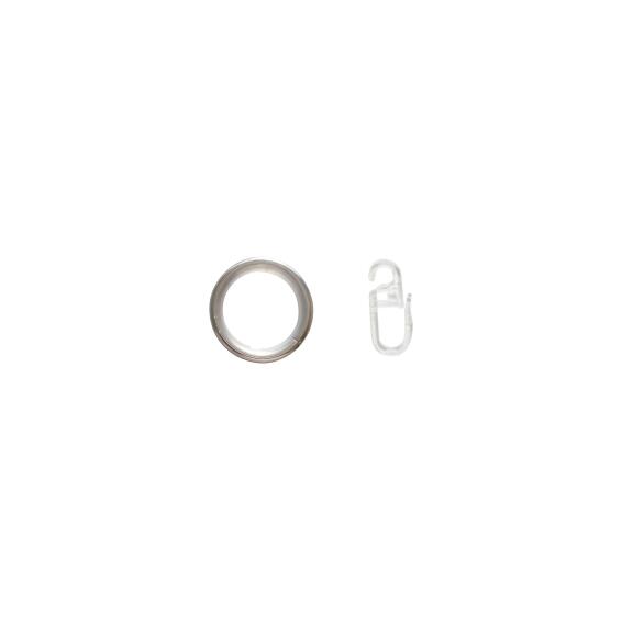 Inspire 10pc curtain rings hooks kali mat d20