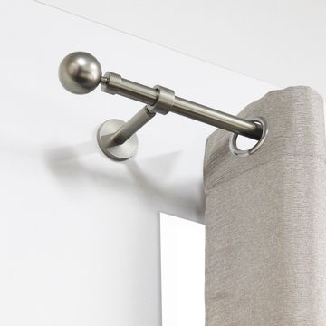 Inspire curtain bracket c d20 kali mat nickel w sgle