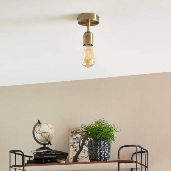 Inspire composable ceiling base E27 1x60w iron