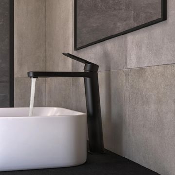 Sensea Icone High Basin Mixer Black