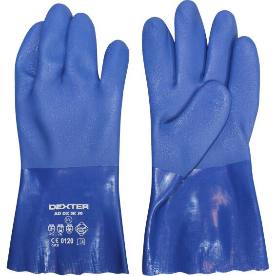 Glove DEXTER Unsupported PVC With Grip