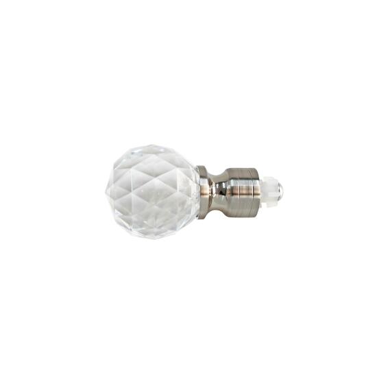 Inspire curtain finals facet d20 glam chro brus 2pcs