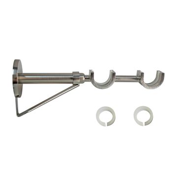 1pc double bracket f extendable d20/d28 135-215/190-270mm