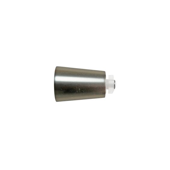 2pcs  curtain finals pommel kali mat nickel d28 inspire