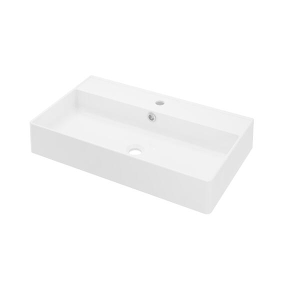 Sensea Easy Rectangular Basin W71cmxD41cmxH12cm 