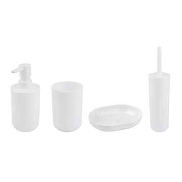 Tumbler plastic SENSEA easy white matt