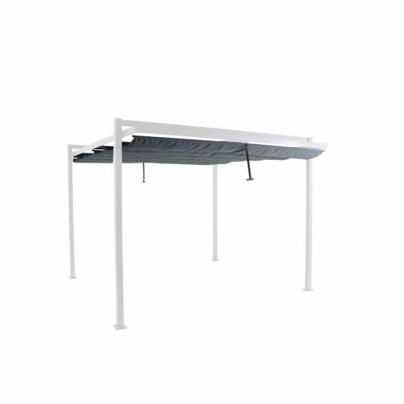 Awning Replacement Fabric for Pergola 320 cm X 360 cm Medium Grey