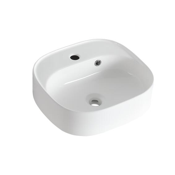 Sensea Remix Ceramic Basin Round White W42.9cmxD39.7cmxH16cm
