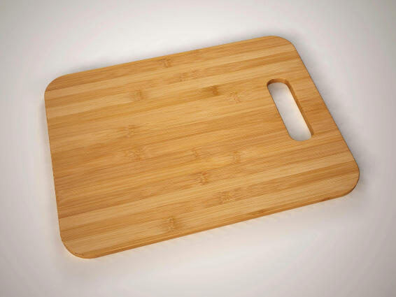 Kitchen Slim Bamboo Cutting Board 28X37Cm