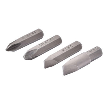 Set Of 4 Impact Screwdriver Bits Dexter